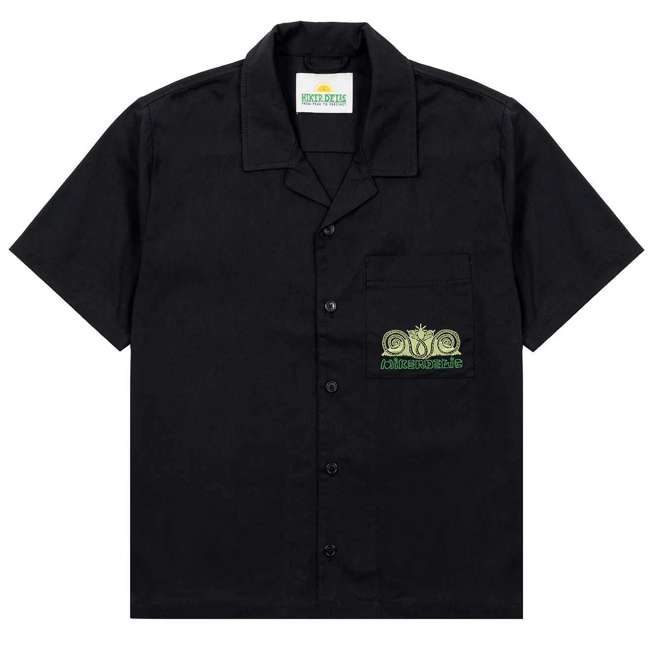 Hikerdelic Imbolc Short Sleeve Shirt Black