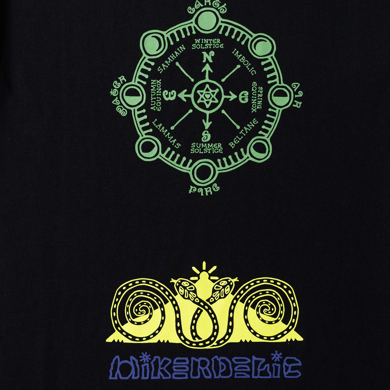 Hikerdelic Imbolc SS T-Shirt Black - Image 3
