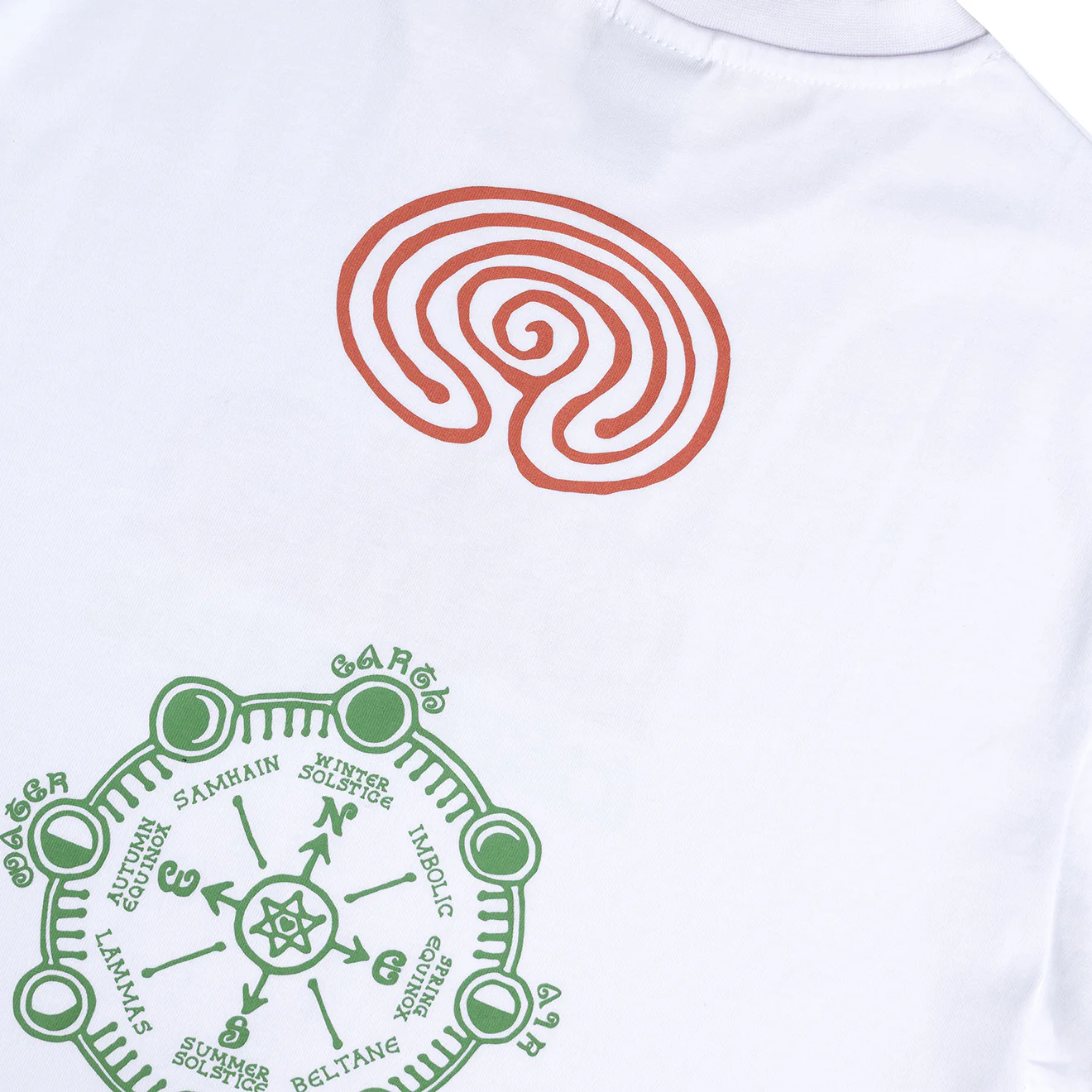 Hikerdelic Imbolc SS T-Shirt White - Image 5