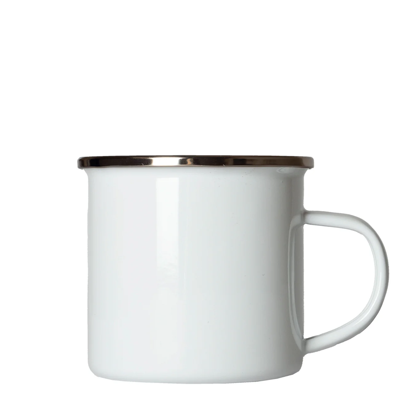 Hikerdelic Kaeru Enamel Mug White - Image 2