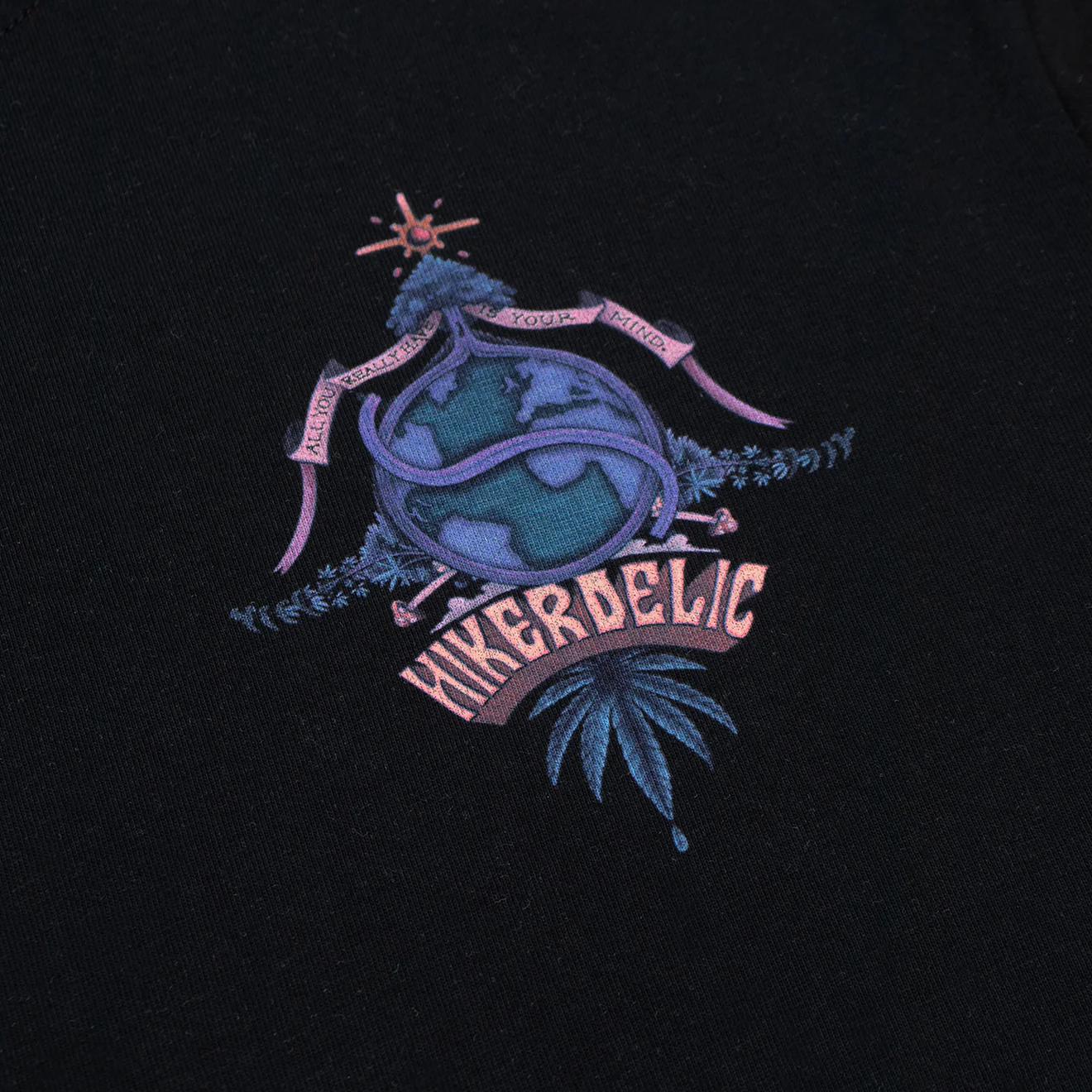 Hikerdelic Kalpana SS T-Shirt Black - Image 3