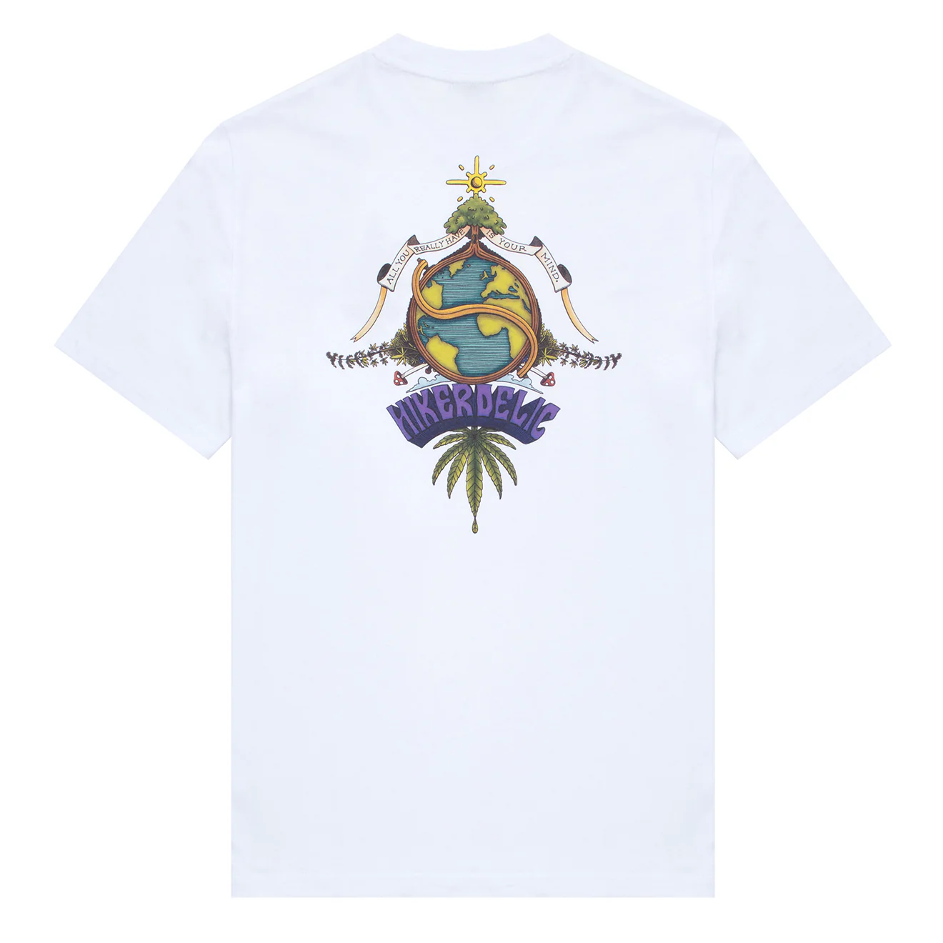 Hikerdelic Kalpana SS T-Shirt White - Image 2