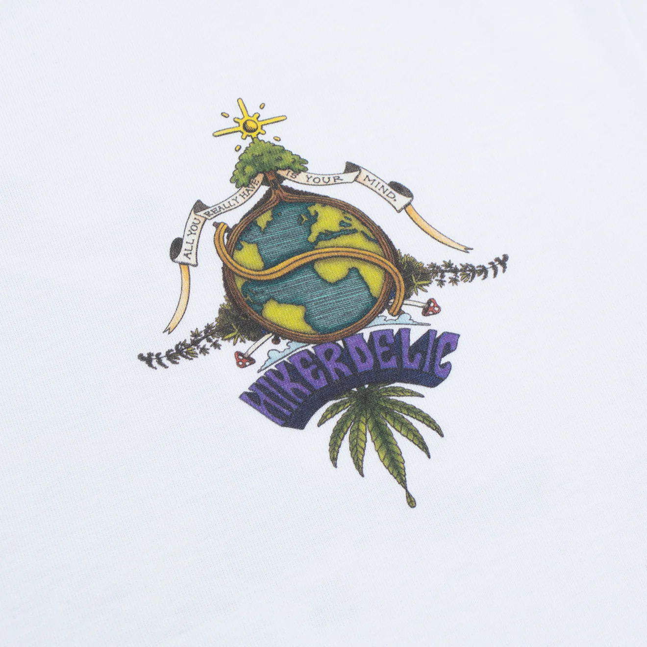 Hikerdelic Kalpana SS T-Shirt White - Image 3
