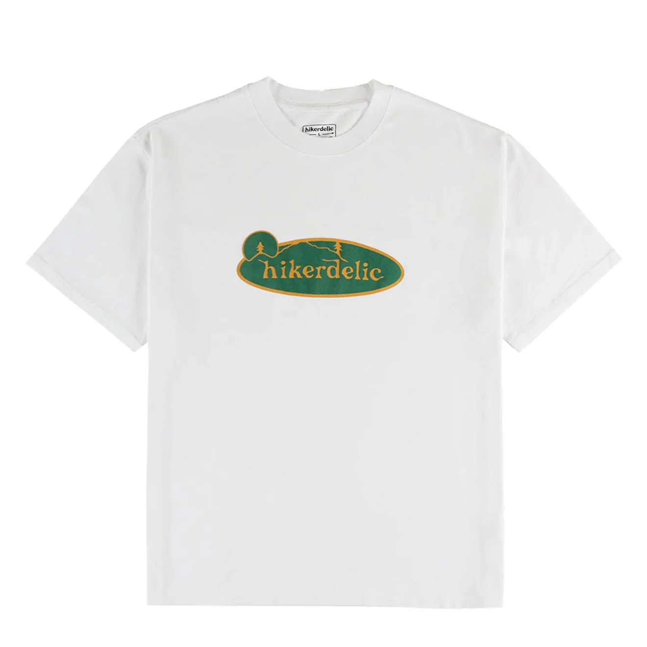 Hikerdelic Landscape SS T-shirt White