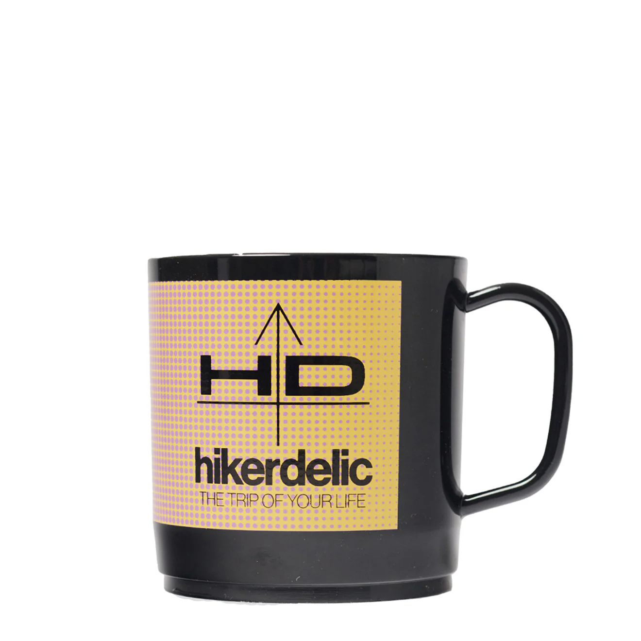 Hikerdelic Map Mug - Black - Image 2