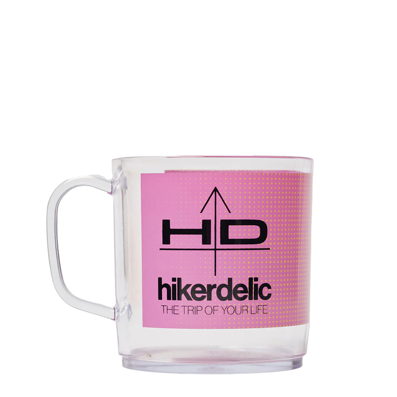 Hikerdelic Map Mug - Clear