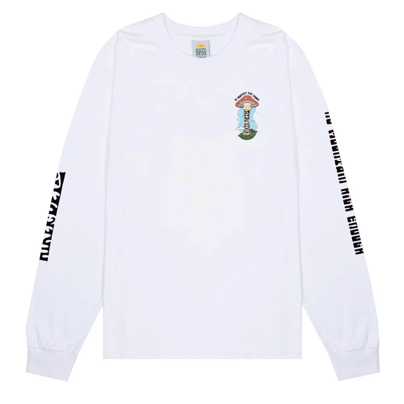 Hikerdelic Mountain High LS T-Shirt White