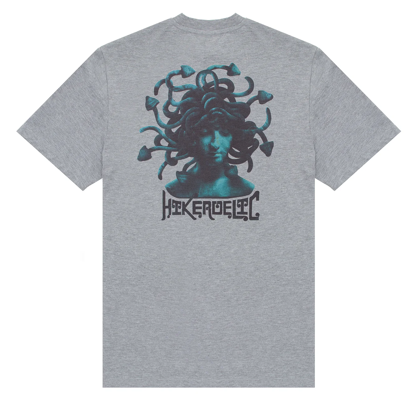 Hikerdelic Mythology SS T-Shirt Grey Marl - Image 2