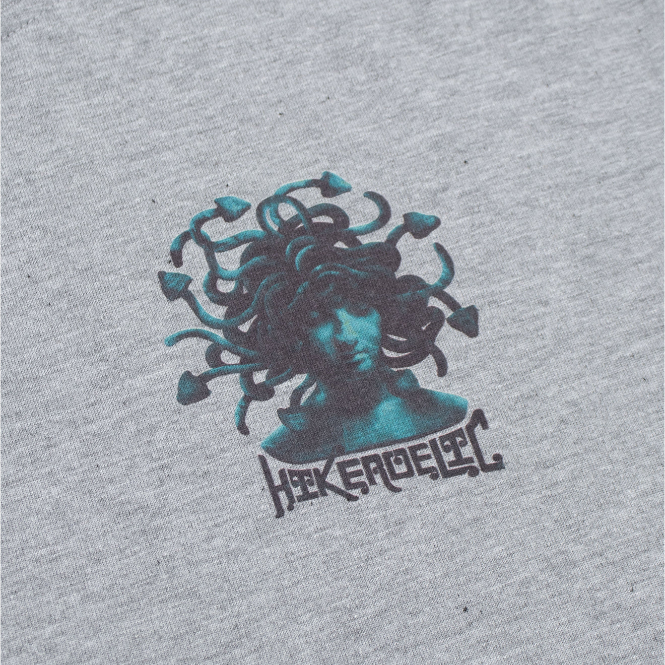 Hikerdelic Mythology SS T-Shirt Grey Marl - Image 3