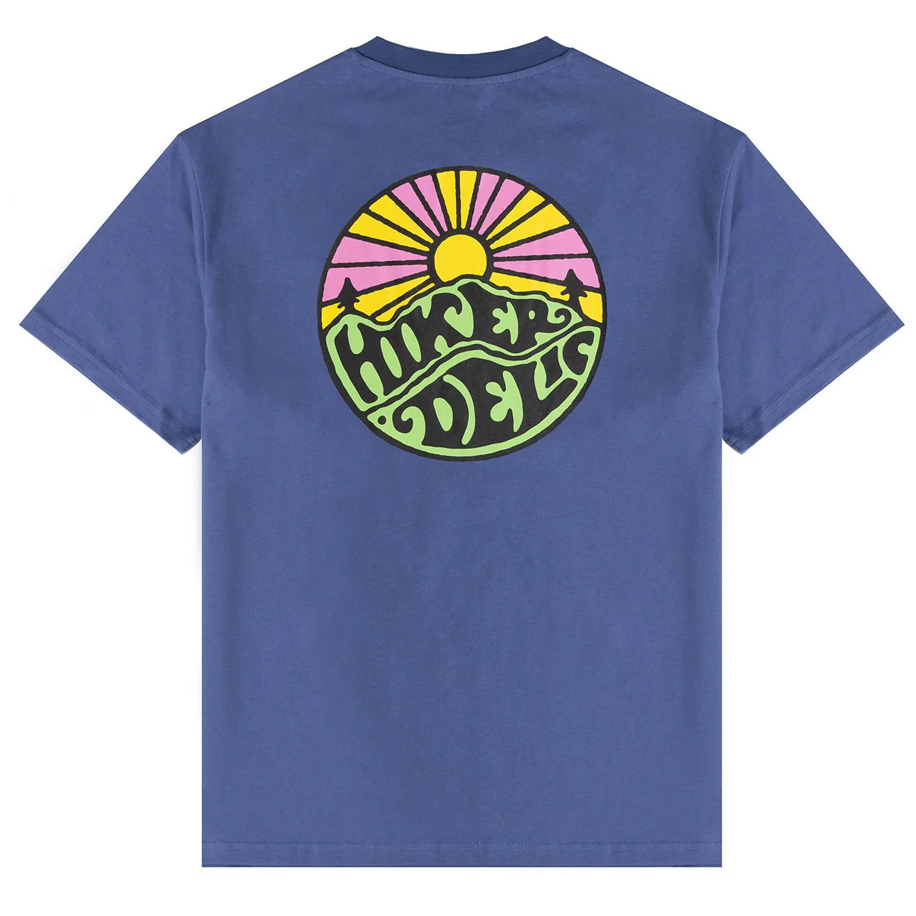 Hikerdelic Original Logo SS T-Shirt Purple Haze - Image 2