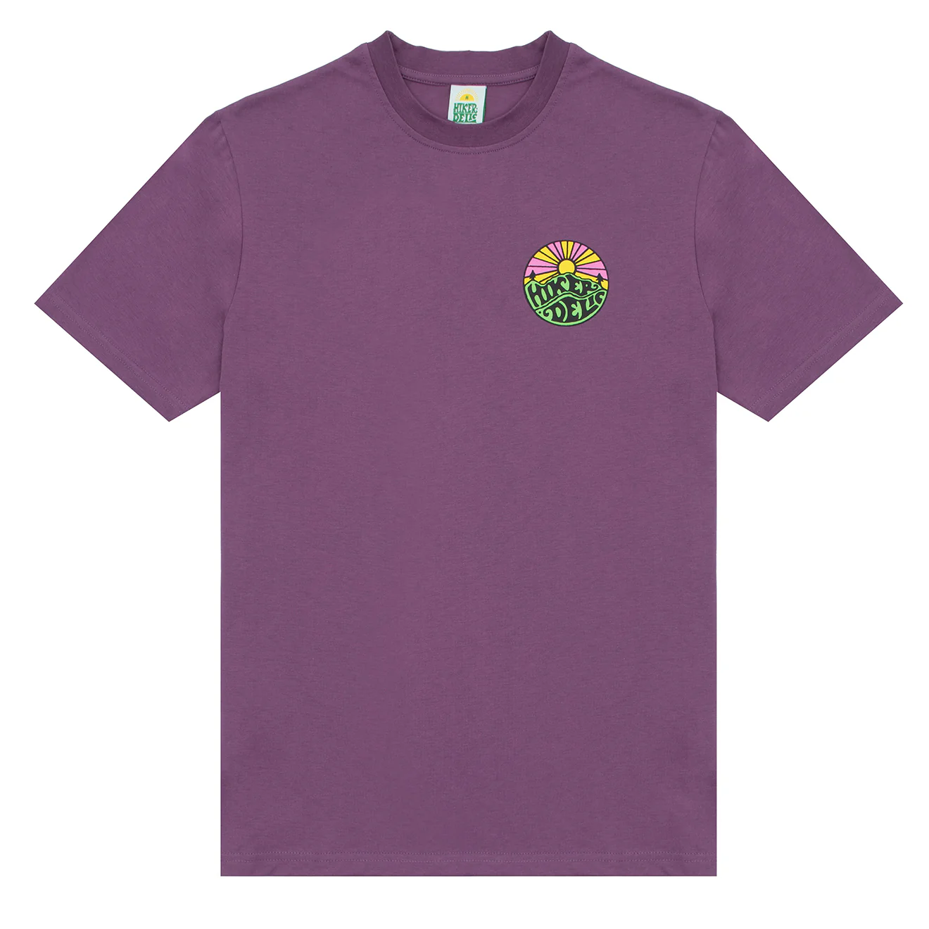 Hikerdelic Original Logo SS T-Shirt Thistle