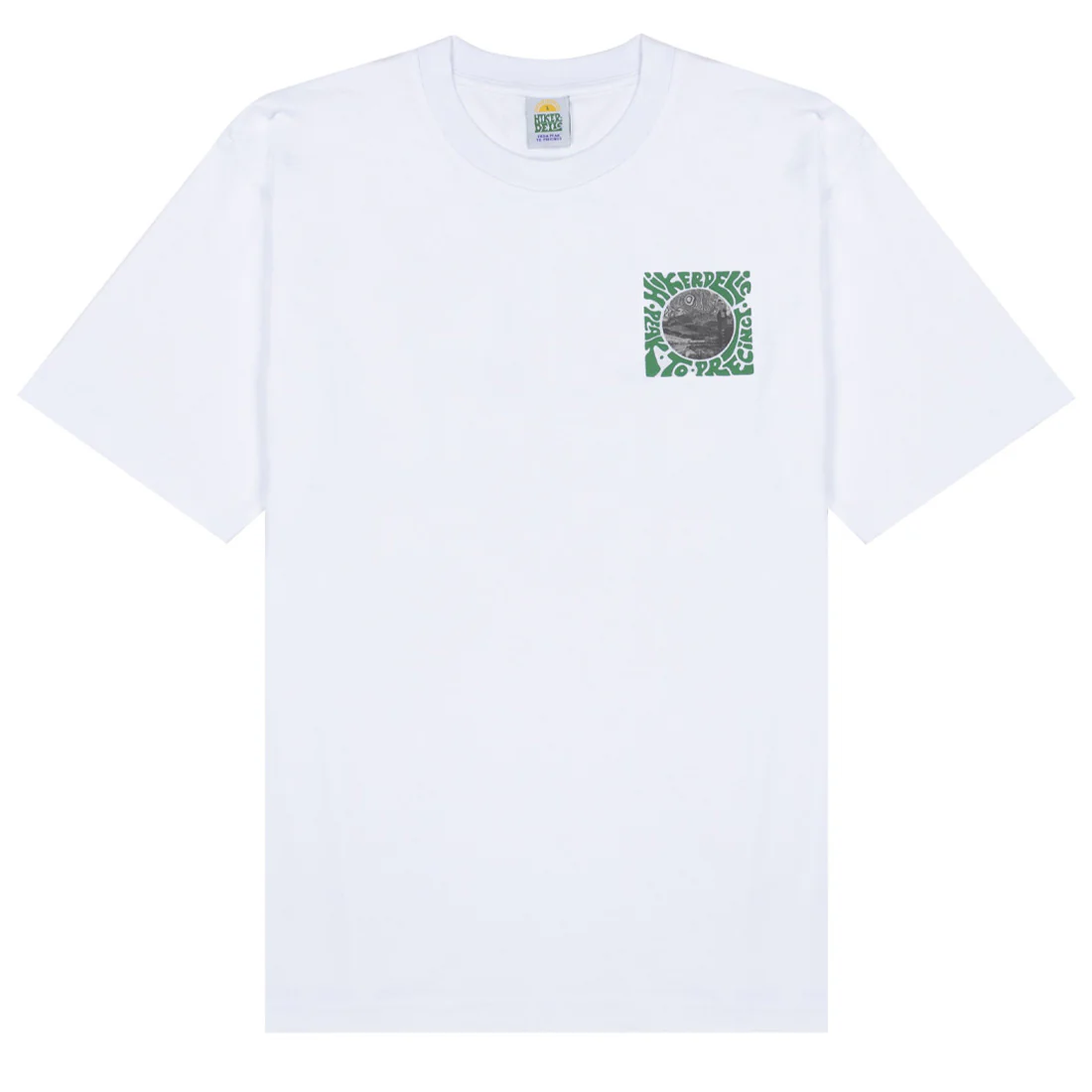 Hikerdelic Peak Meets Precinct SS T-Shirt White