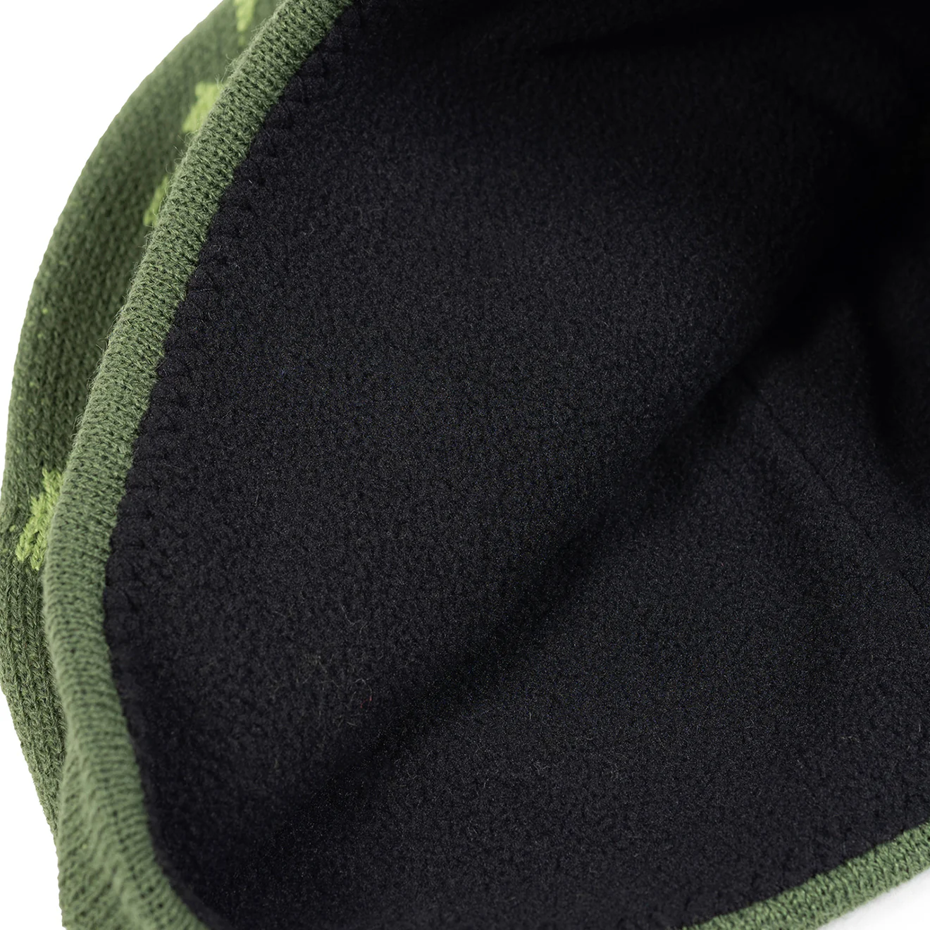 Hikerdelic Petroglyph Skull Beanie Forest Green - Image 3