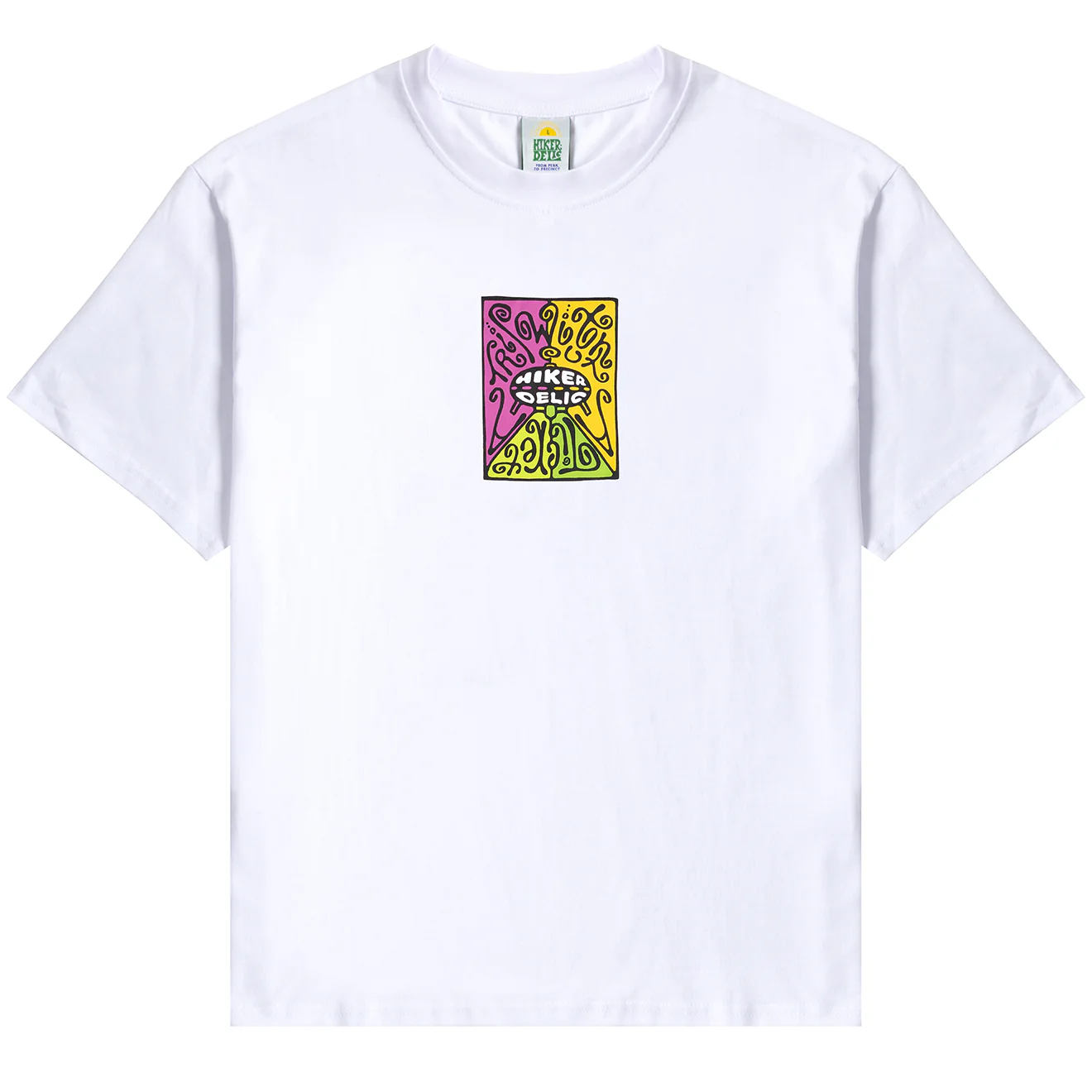 Hikerdelic Prana SS T-Shirt White
