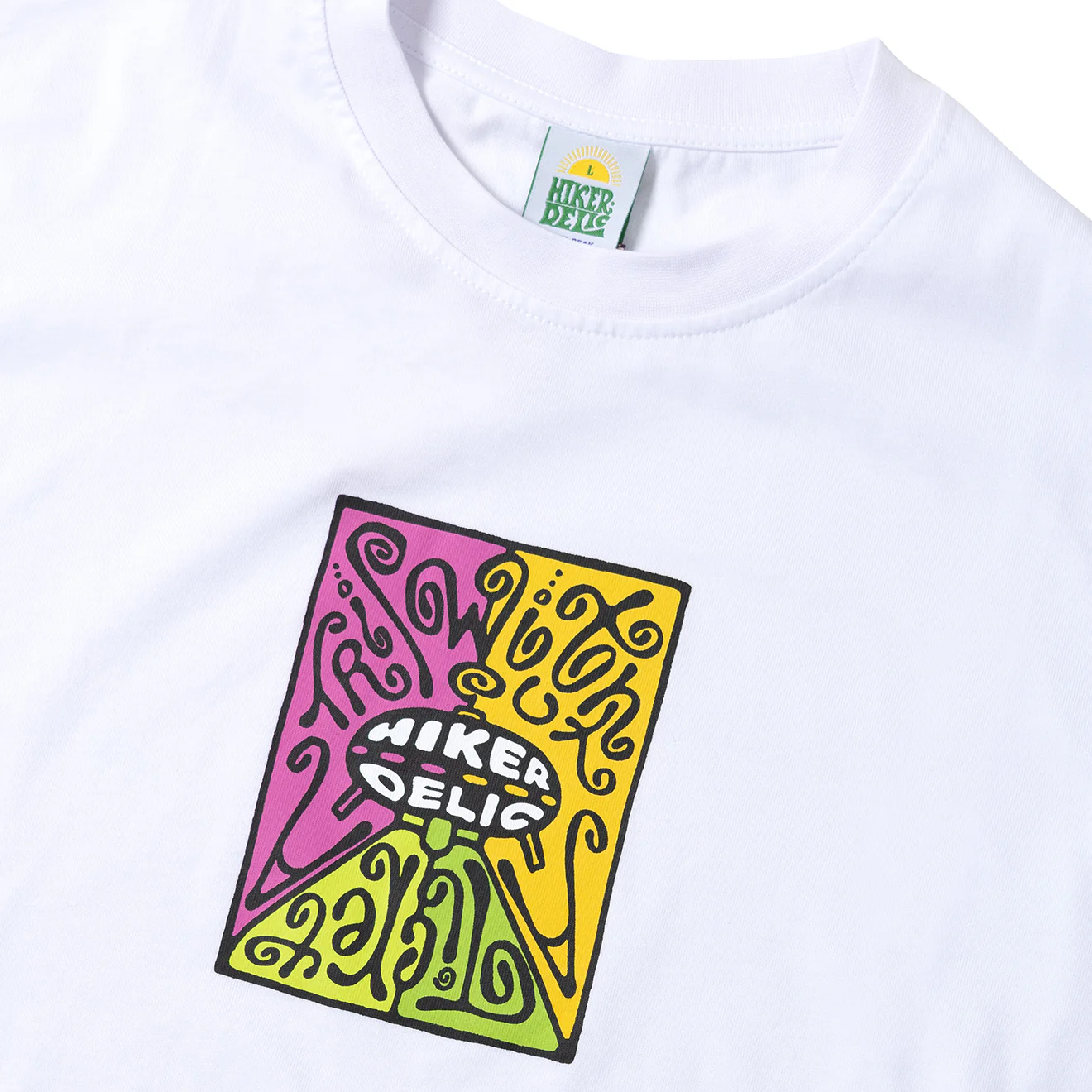 Hikerdelic Prana SS T-Shirt White - Image 3