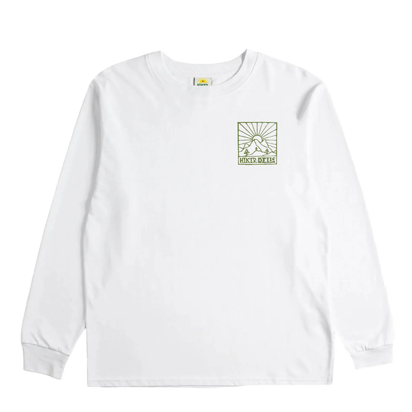 Hikerdelic Quad Logo LS T-Shirt White