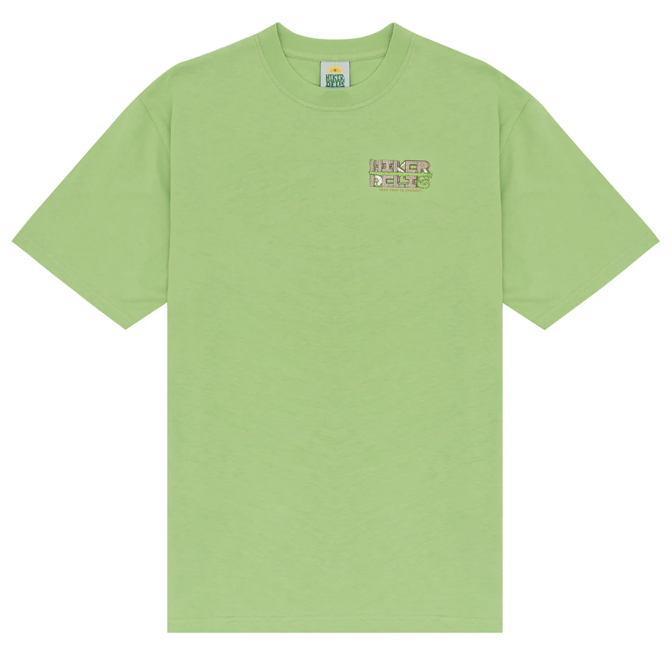 Hikerdelic Solar Punk SS T-Shirt - Lime
