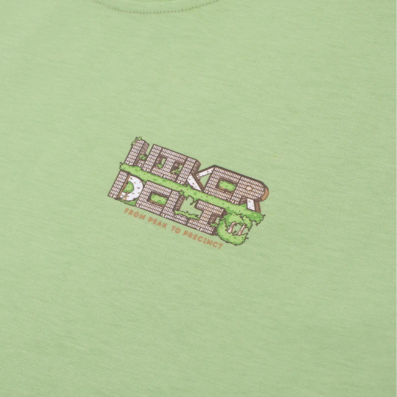 Hikerdelic Solar Punk SS T-Shirt - Lime - Image 3