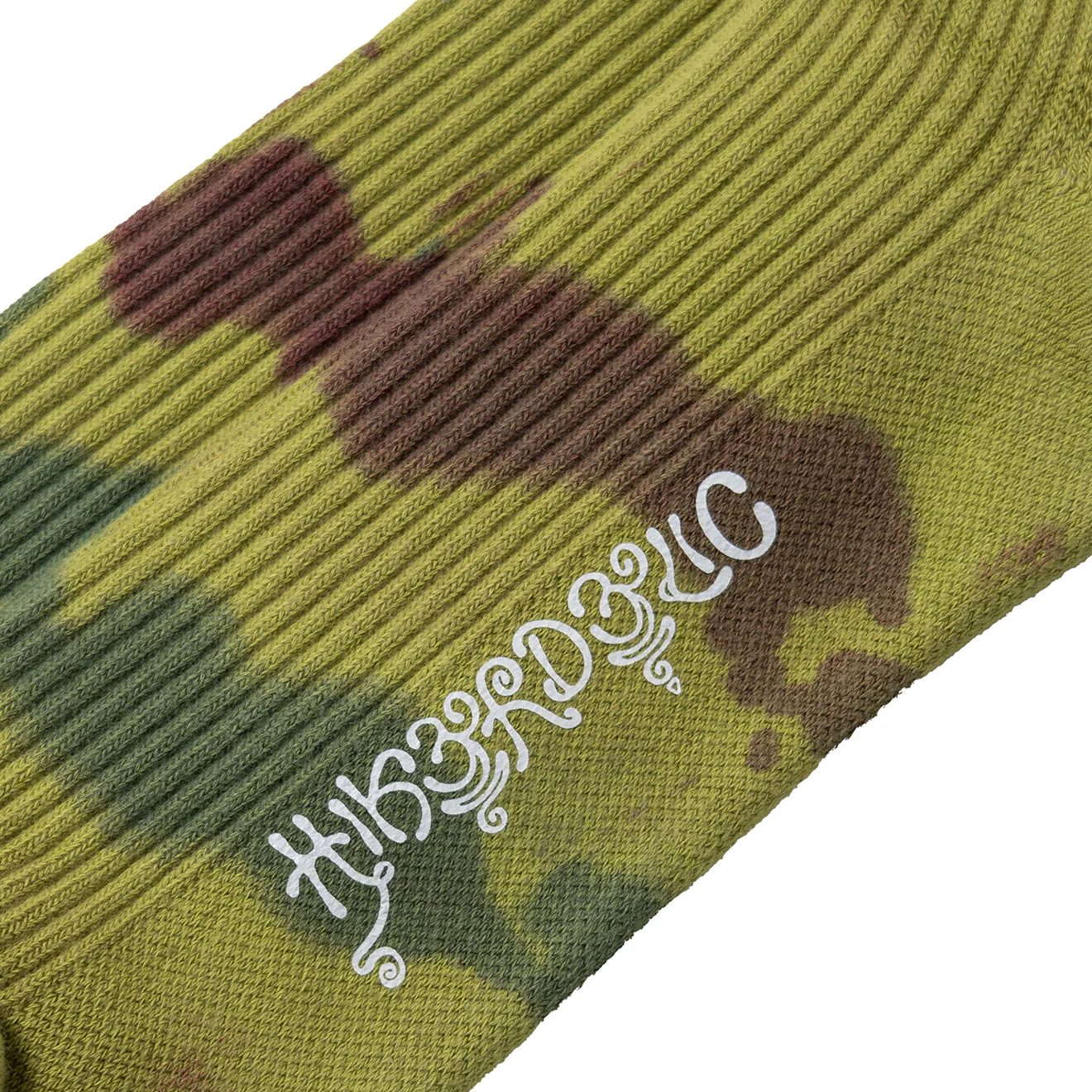 Hikerdelic Tie Dye Socks Green - Image 2