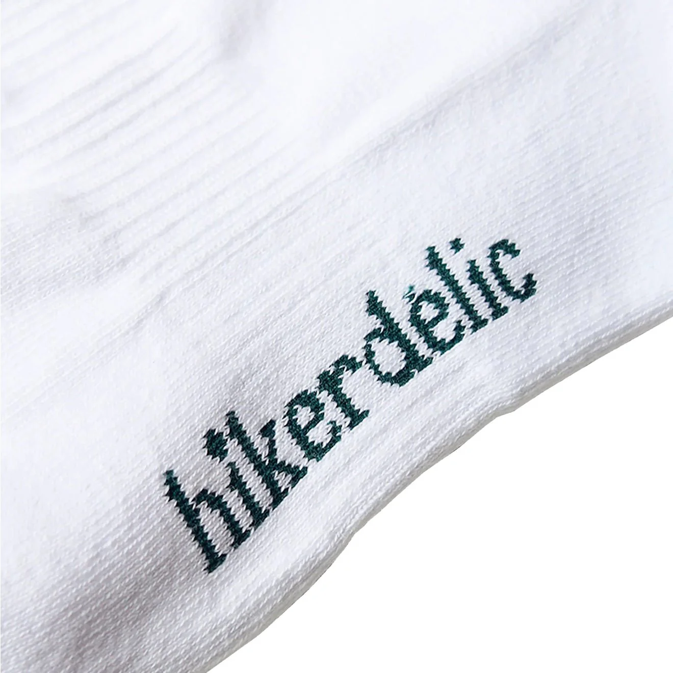 Hikerdelic Trip Socks White / Dark Green - Image 2