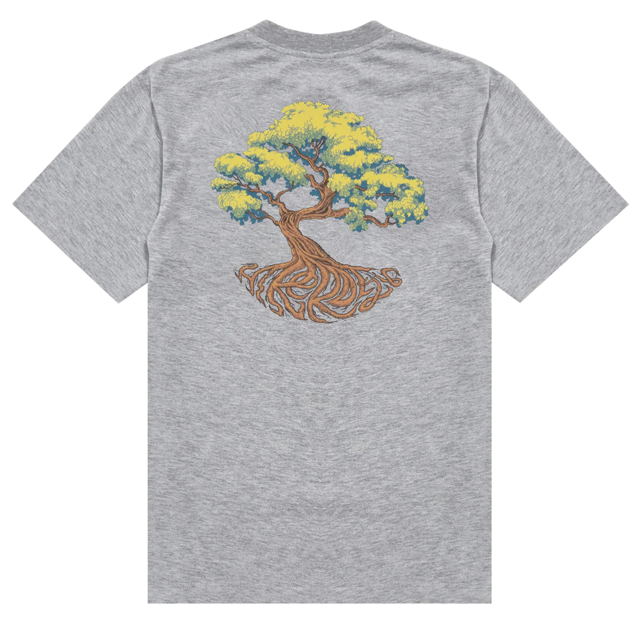Hikerdelic Trunk SS T-Shirt - Grey Marl - Image 2