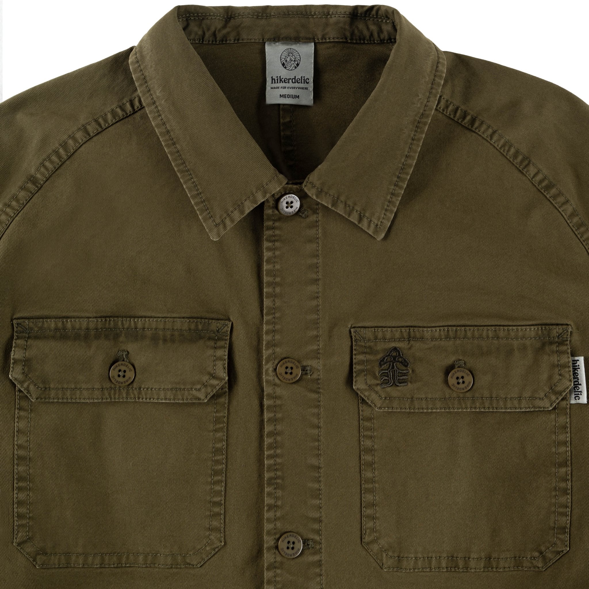 Hikerdelic Utility Shirt Lichen Green - Image 4