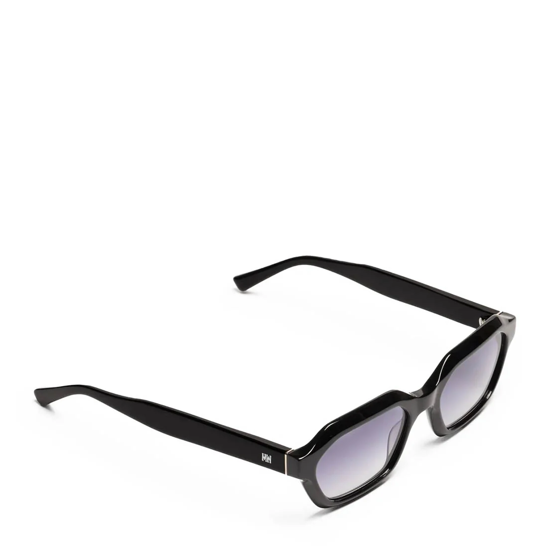 Hikerdelic x MessyWeekend Anthony Sunglasses Black Gradient Blue - Image 5