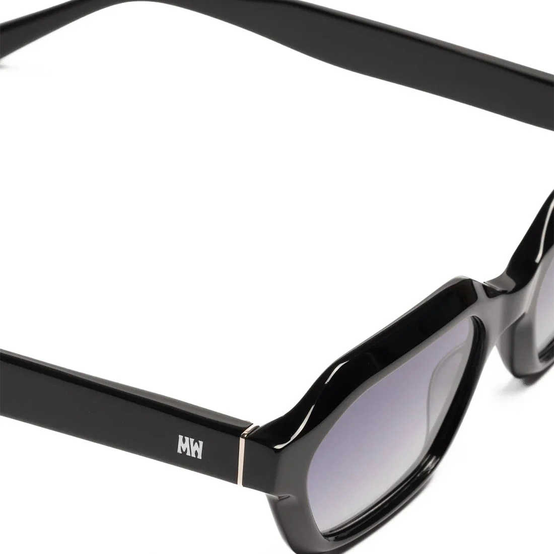 Hikerdelic x MessyWeekend Anthony Sunglasses Black Gradient Blue - Image 6