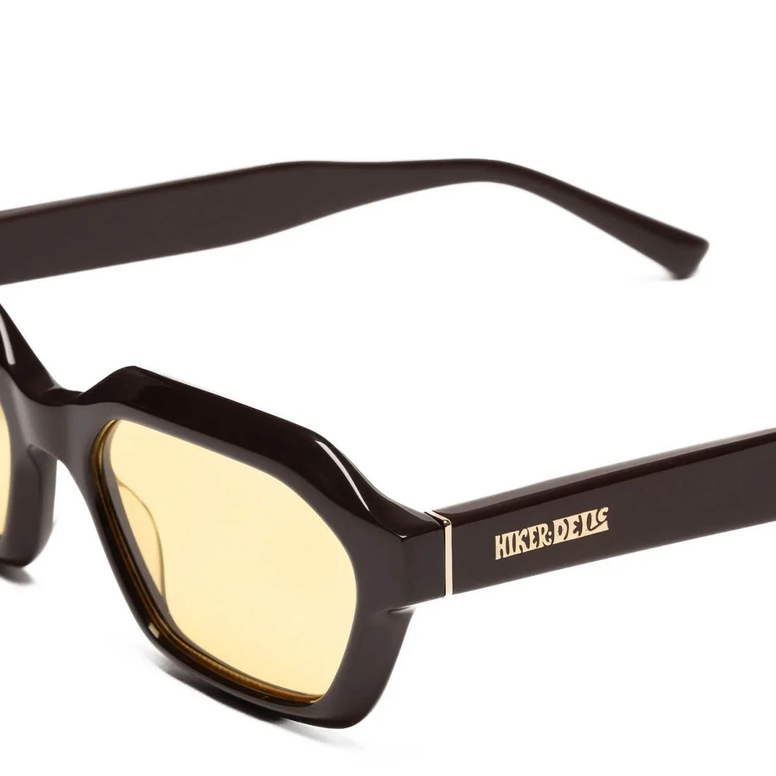 Hikerdelic x MessyWeekend Anthony Sunglasses Brown Yellow - Image 3