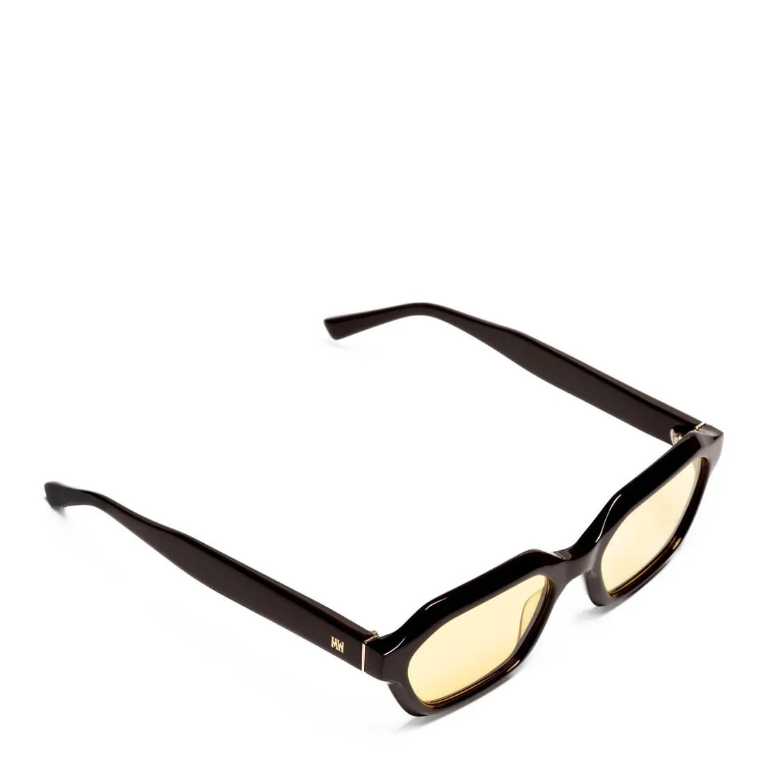 Hikerdelic x MessyWeekend Anthony Sunglasses Brown Yellow - Image 4
