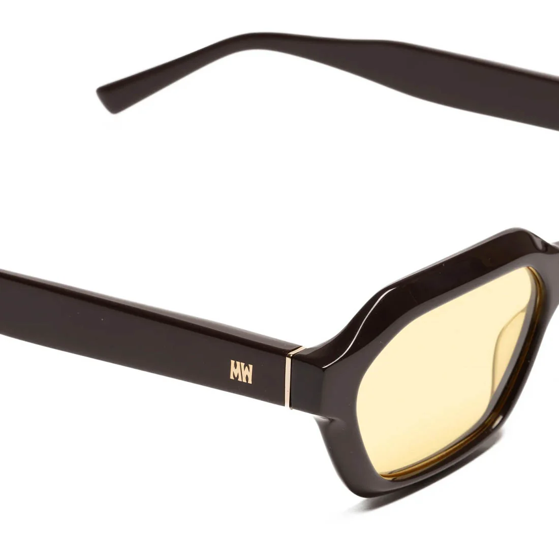 Hikerdelic x MessyWeekend Anthony Sunglasses Brown Yellow - Image 5