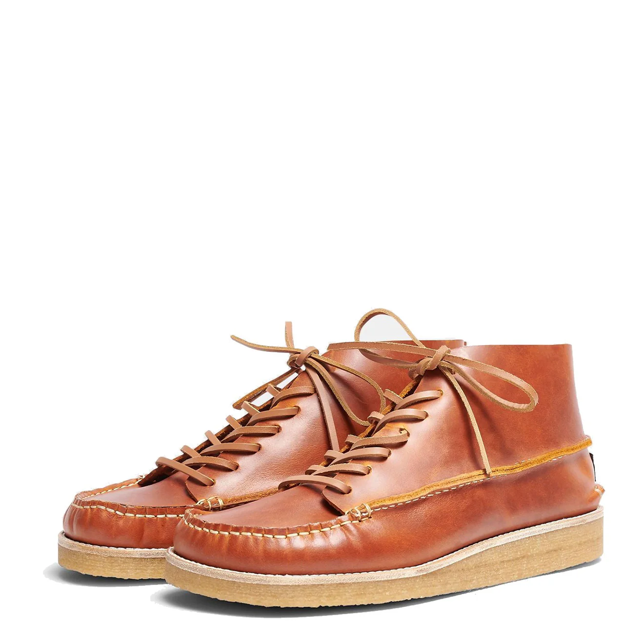 Hikerdelic X Yogi Derek Leather Chukka Boot - Apricot - Image 2