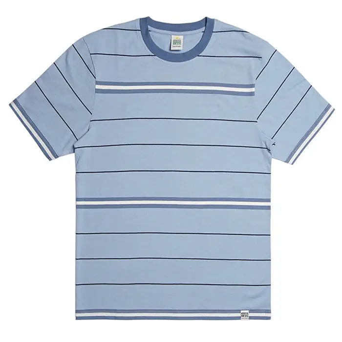 Hikerdelic Yarn Dyed SS T-Shirt Indigo Blue