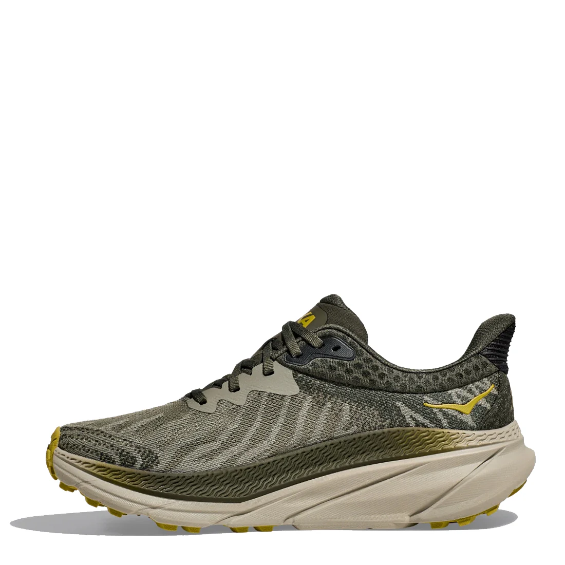 Hoka Challenger 7 Trainer Olive Haze / Forest Cover - Image 2