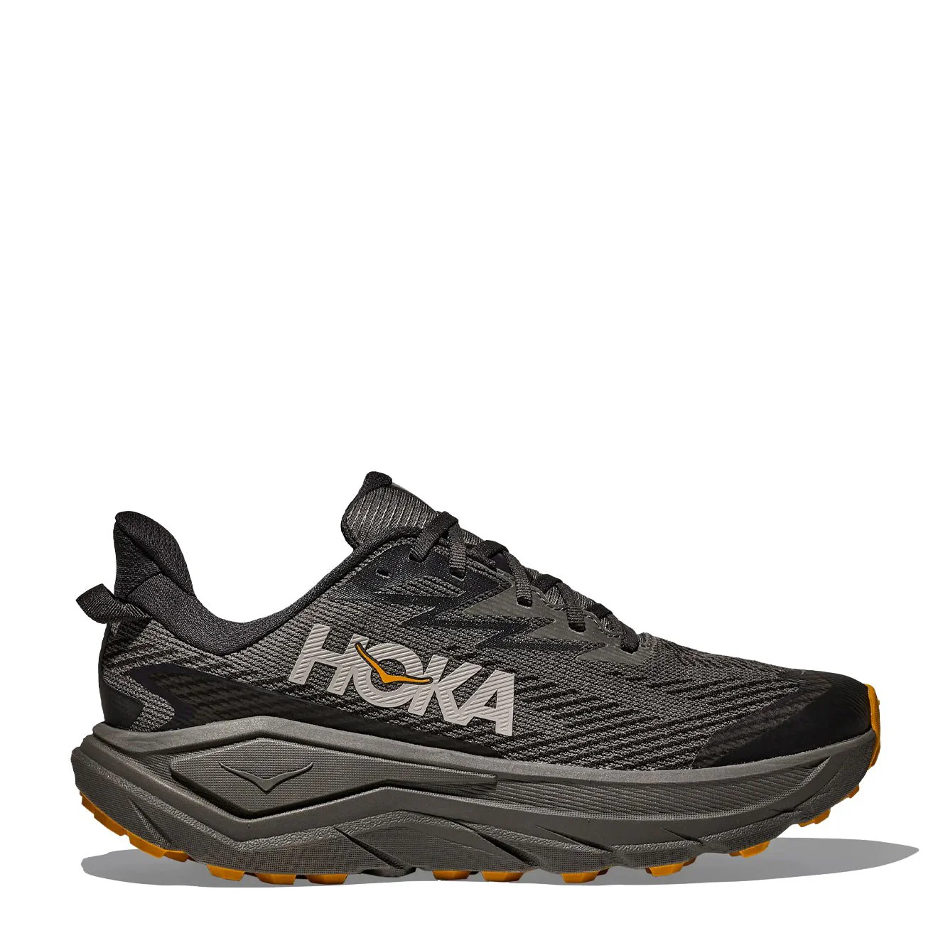 Hoka Challenger 8 GoreTex Trainer Asphalt Grey / Varsity Yellow