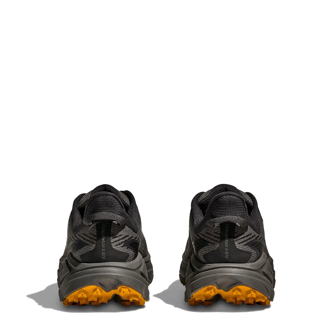 Hoka Challenger 8 GoreTex Trainer Asphalt Grey / Varsity Yellow - Image 3