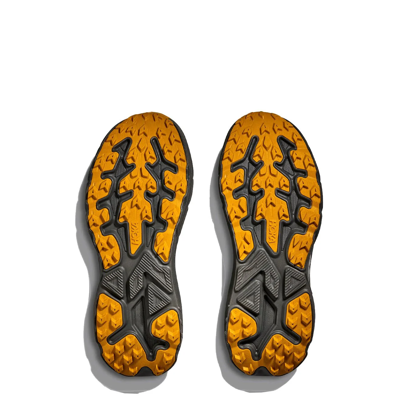 Hoka Challenger 8 GoreTex Trainer Asphalt Grey / Varsity Yellow - Image 5