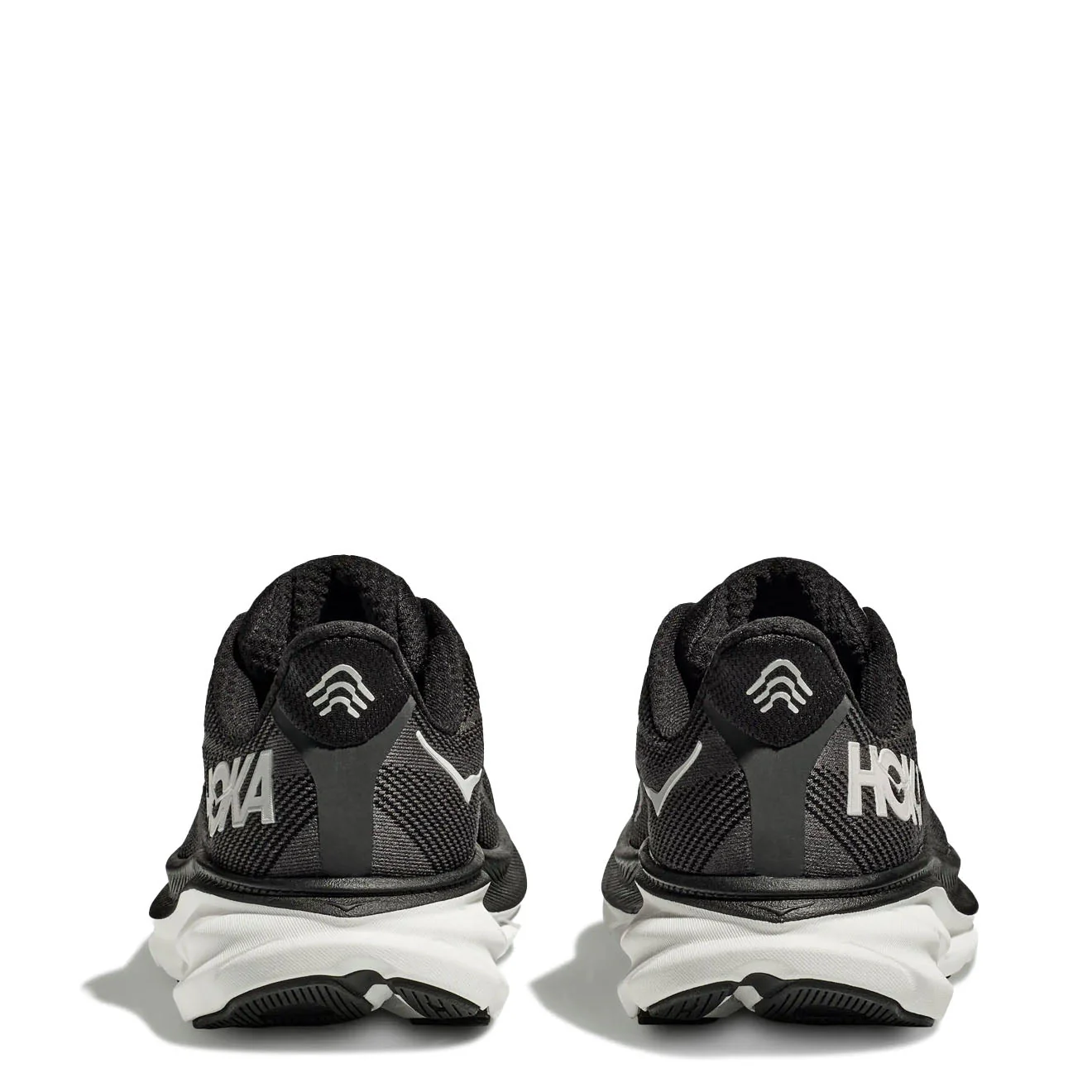 Hoka Clifton 9 Trainer Black / White - Image 5