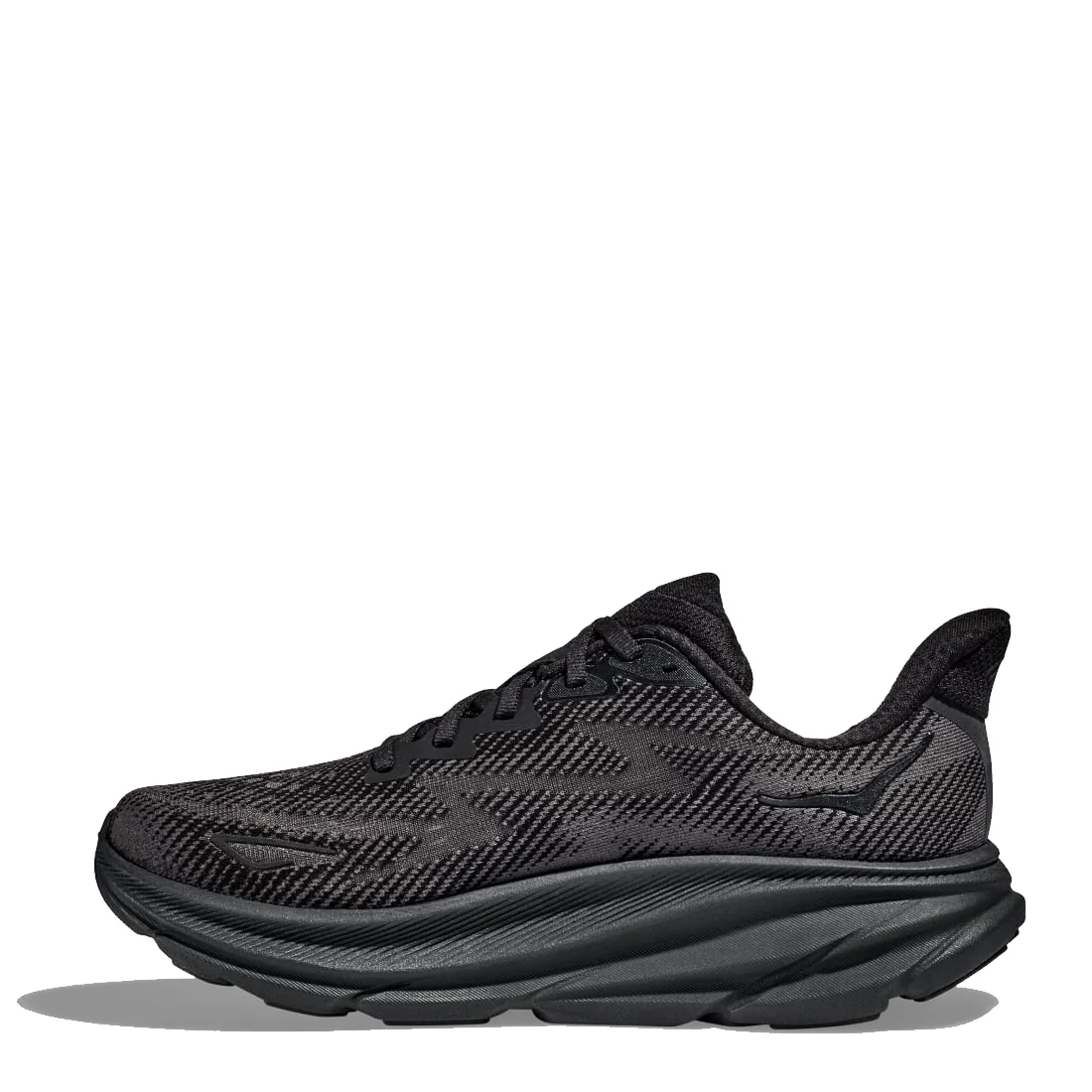 Hoka Clifton 9 Trainers Black / Black - Image 2