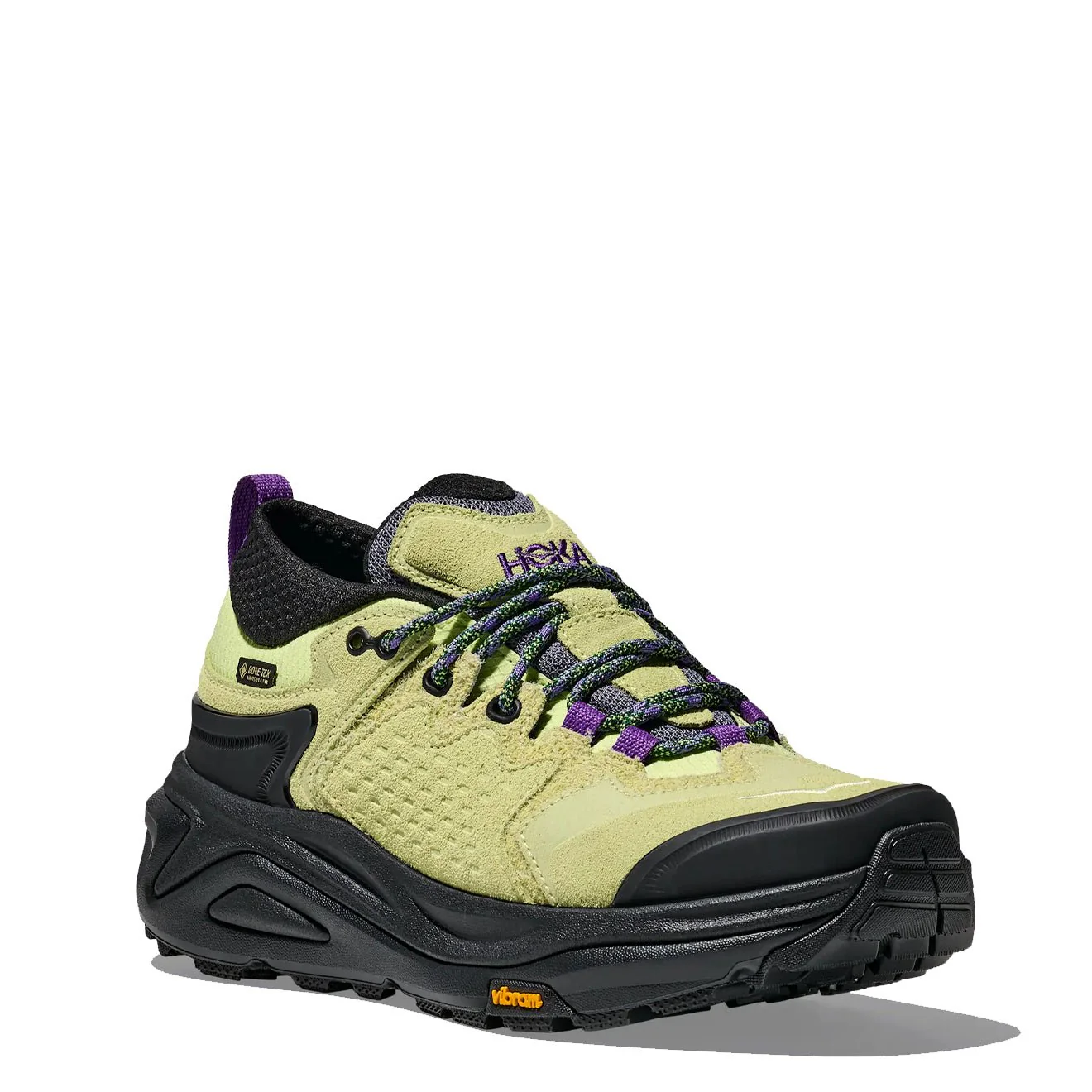 Hoka Kaha 3 Low GORE-TEX Trainer Honeydew / Black - Image 2