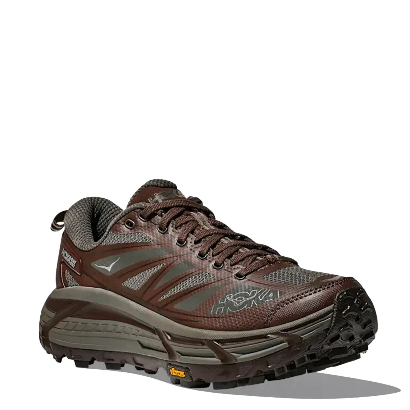 Hoka Mafate Speed 2 Trainer Asphalt Grey / Walnut - Image 2