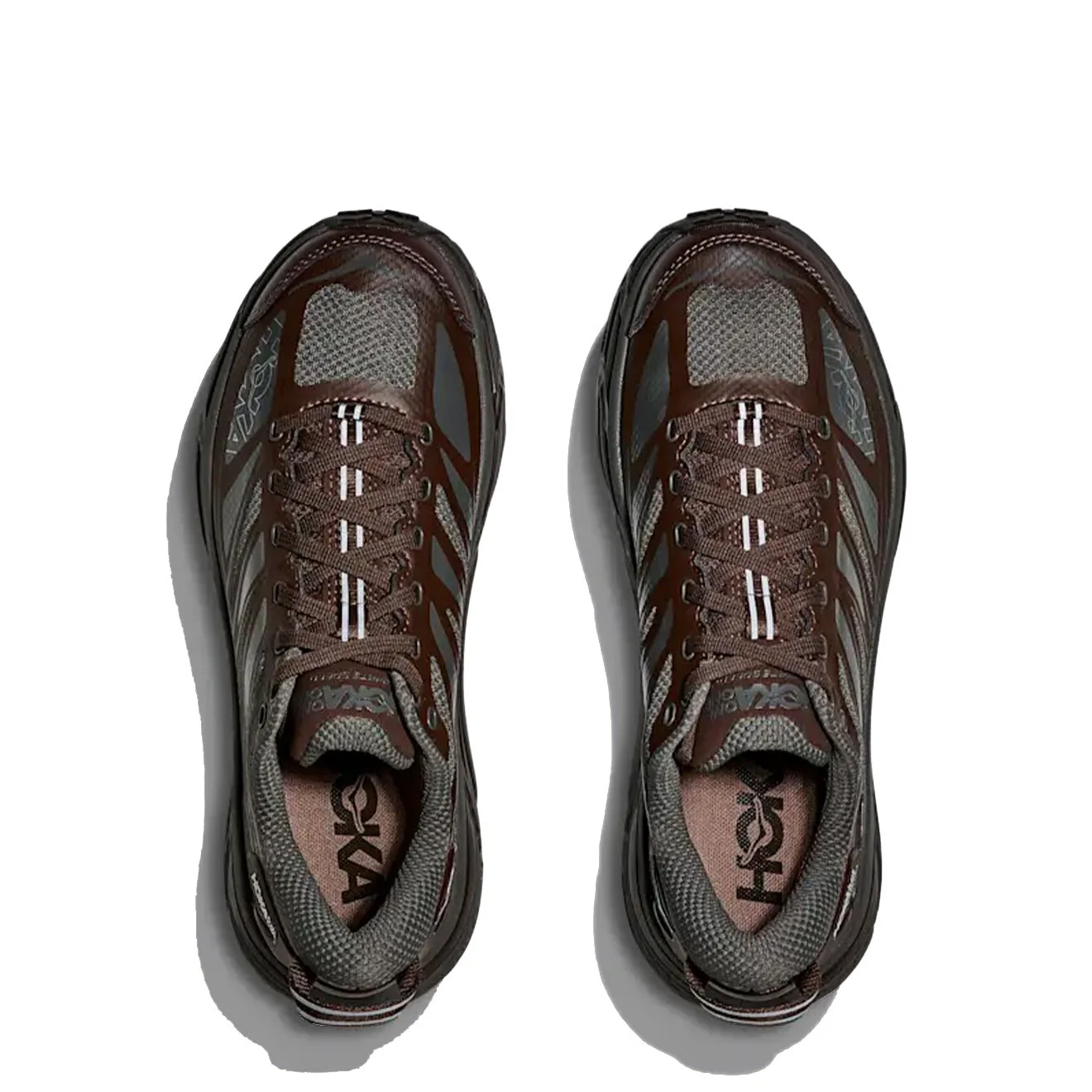 Hoka Mafate Speed 2 Trainer Asphalt Grey / Walnut - Image 3