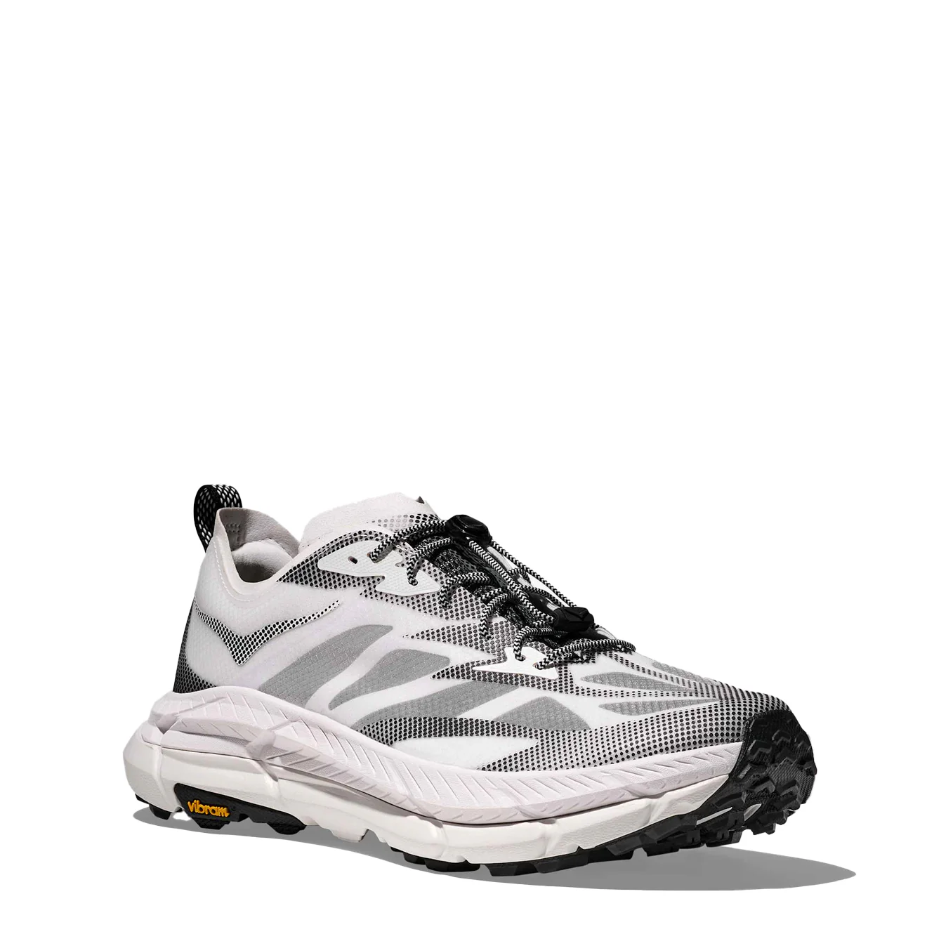 Hoka Mafate Speed 4 Lite Trainer White / Black - Image 2