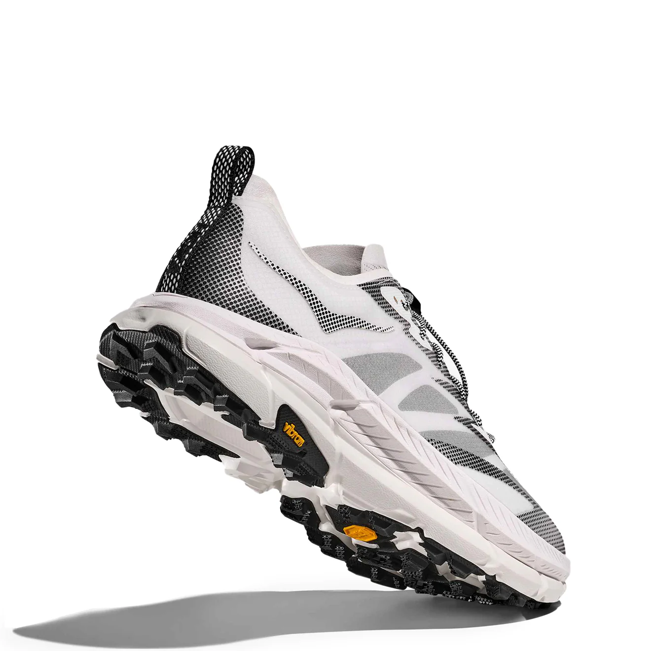 Hoka Mafate Speed 4 Lite Trainer White / Black - Image 5