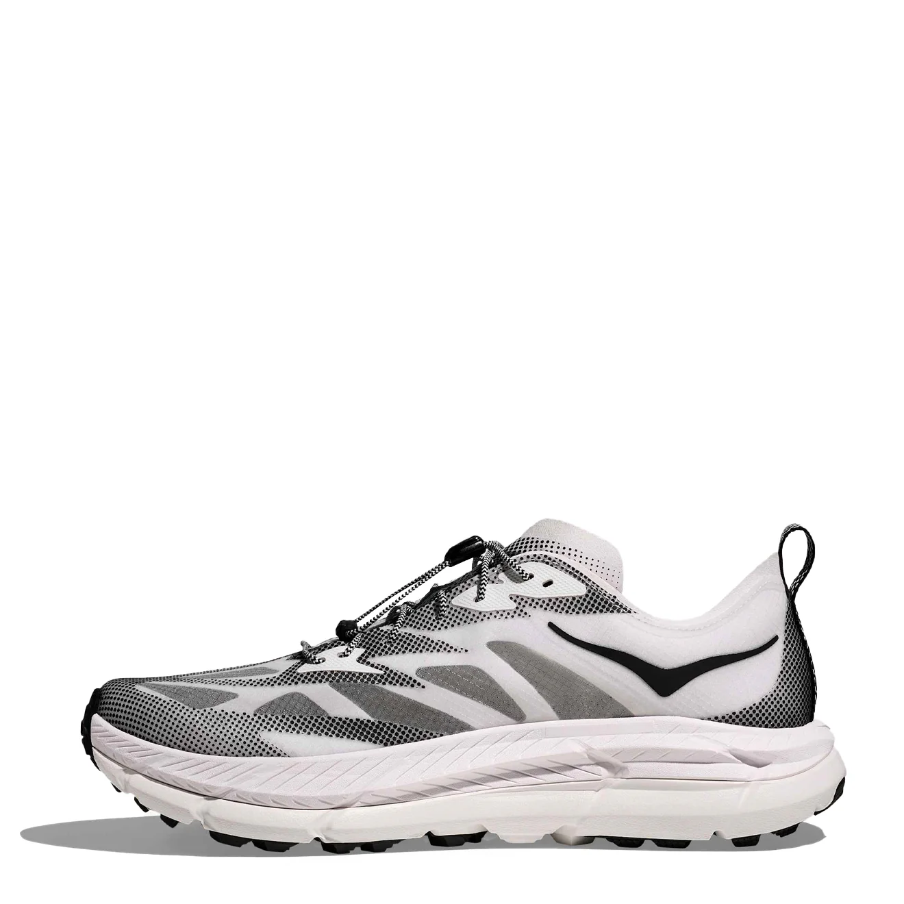 Hoka Mafate Speed 4 Lite Trainer White / Black - Image 7