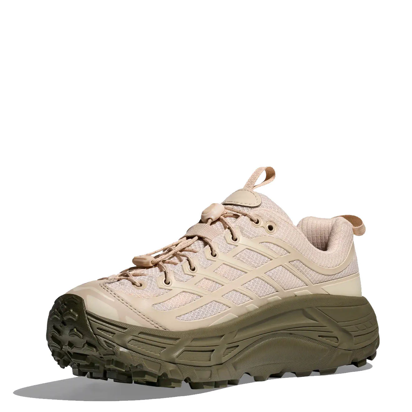 Hoka Mafate Three2 Trainer Oat Milk / Eucalyptus - Image 3