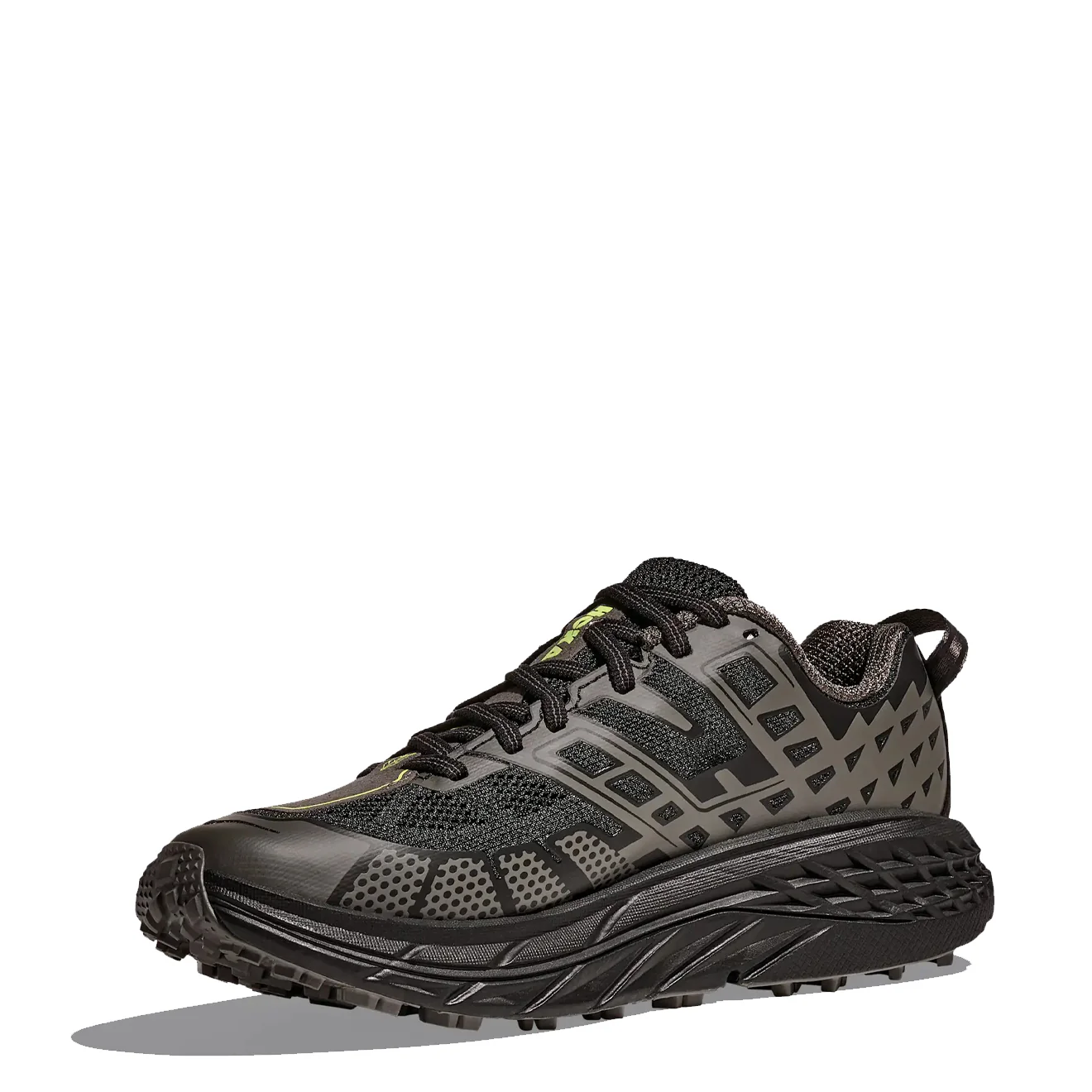 Hoka Speedgoat 2 Trainer Black / Asphalt Grey - Image 7