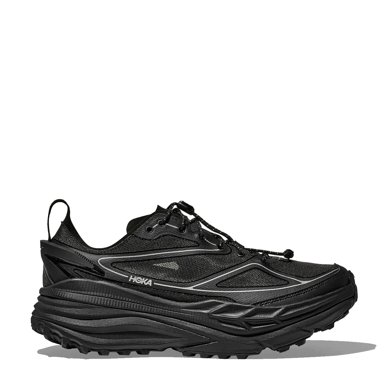 Hoka Stinson One7 Trainer Black / Silver
