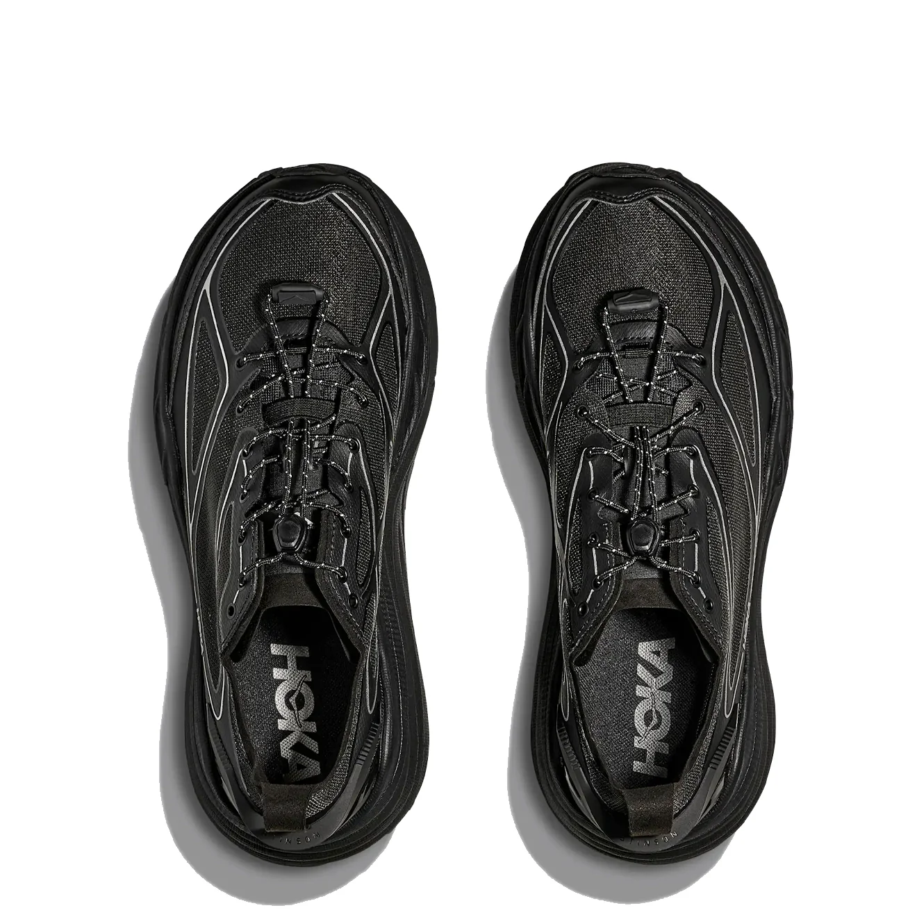 Hoka Stinson One7 Trainer Black / Silver - Image 3