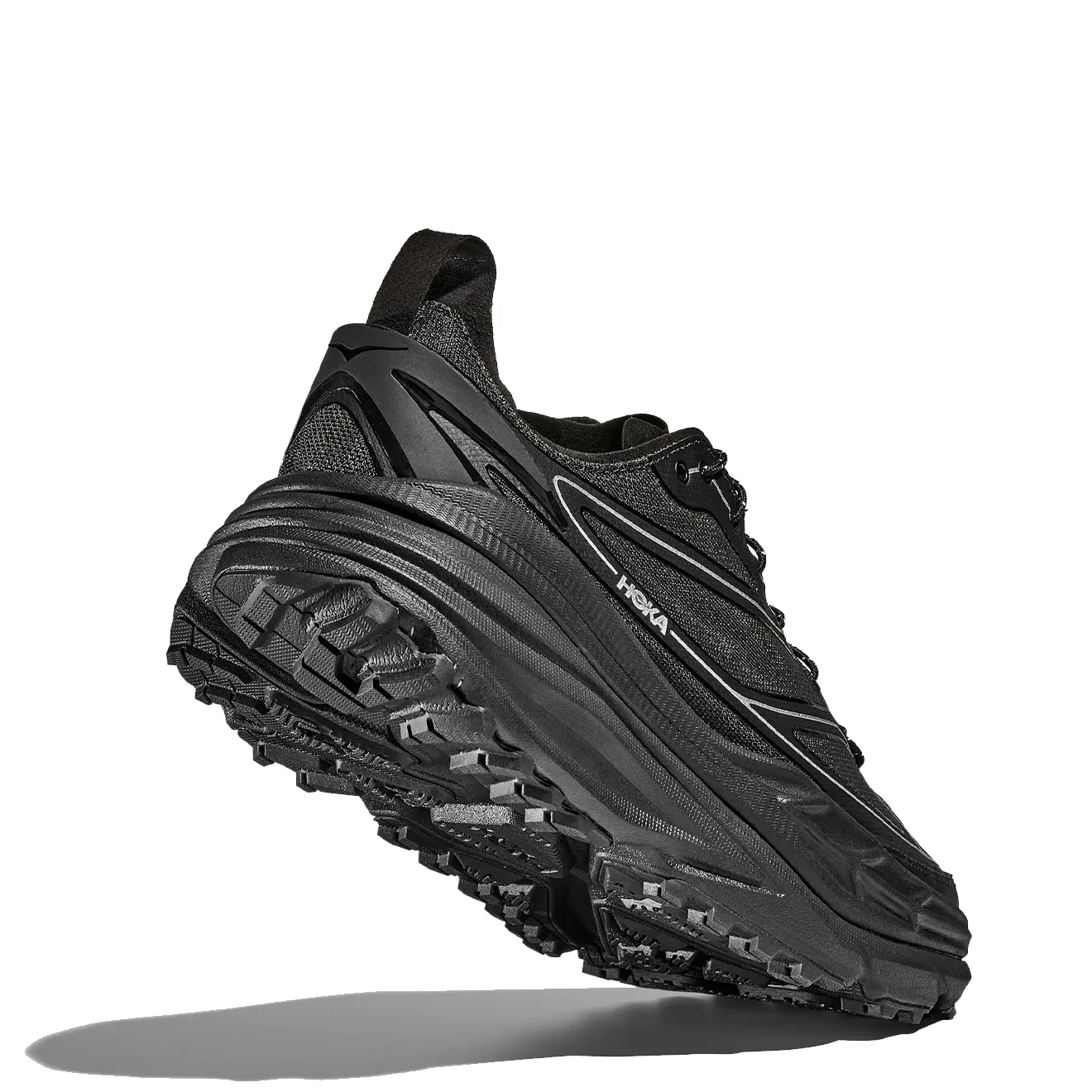 Hoka Stinson One7 Trainer Black / Silver - Image 5